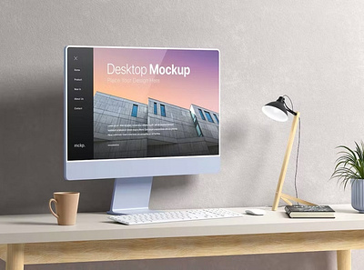 Free Desktop Mockups app design device gadget landing page landingpage mockup product design smartphone ui uxdesign
