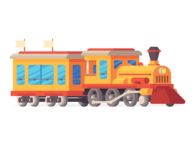 Train Branding designs, themes, templates and downloadable graphic elements  on Dribbble