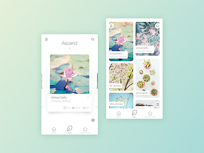 Wallpaper app for Unsplash - HD app design ios picture ui wallpaper