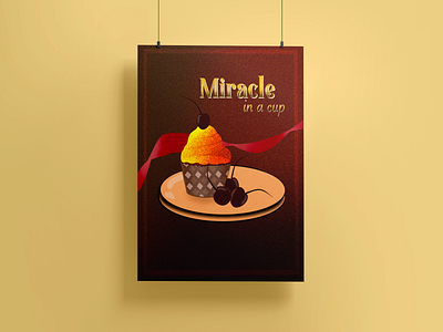 Miracle in a cup! artist branding design graphic design illustration procreate typography ui ux