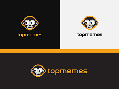 Top Memes Logo Design branding design flat illustration logo vector