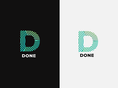 Done Fingerprint Logo Design badge branding design flat icon illustration logo minimalistic vector