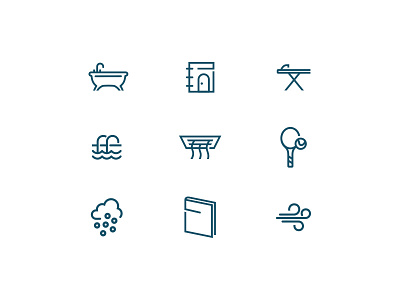 Digital Icons branding digital icon illustration logo real estate simple technology travel