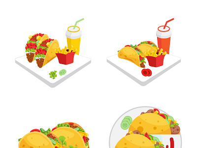 tacos food illustration drink branding drinks design food branding food design food illustration taco tacos tacos branding tacos design tacos illustration