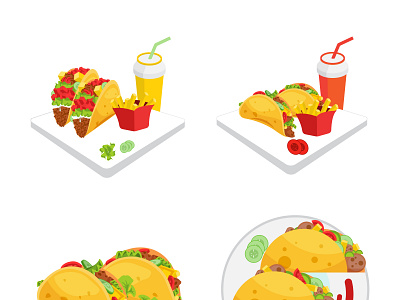 tacos food illustration