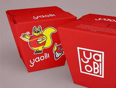 "Yaobi" Packaging Design Brandingf beverage brand identity branding food food and beverage illustration jepanese logo packaging ramen restaurant sushi