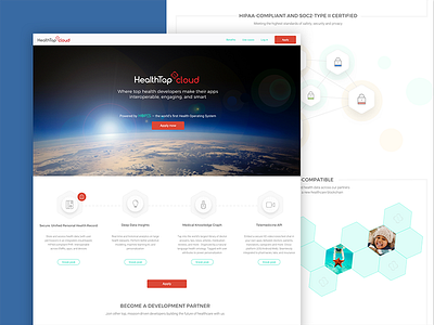 HealthTap Cloud Dev Platform api developer portal landing page website