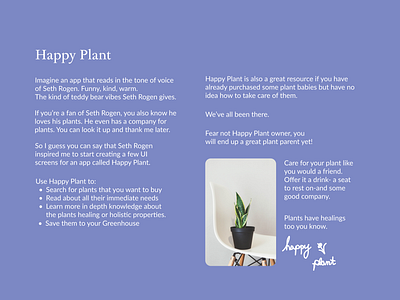 Happy Plant