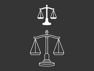 Law Icons icon law logo scale vector