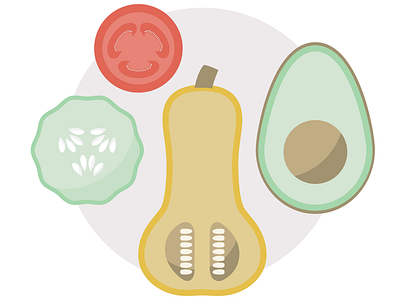 Fruits Disguised as Vegetables design fruits illustration vector vegetables