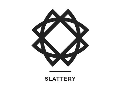 Slattery Logo carpentry furniture design hotel logo design logos luxury manufacturing vector