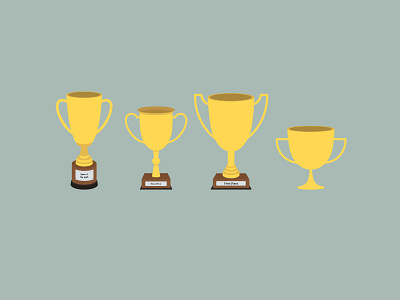 Trophies award first place gold illustration metal second place trophies trophy vector wood