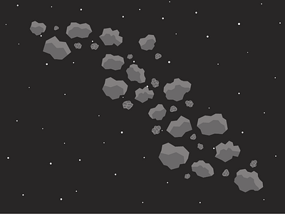 Asteroids asteroid illustration rocks space star vector
