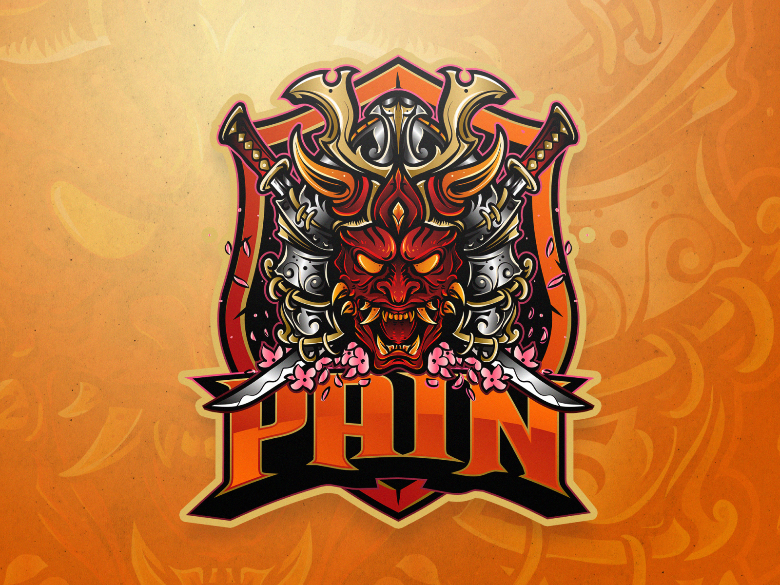 Pain esport logo by Vector Factory on Dribbble