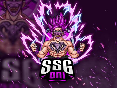 SSG ONI esport illustration logo logo design mascotlogo twitch