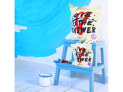 Love is the answer argento argentorawrz greece pennie tote totebag type typography