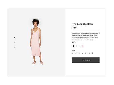 E-commerce explore daily ui challenge e commerce fashion product detail retail shopping