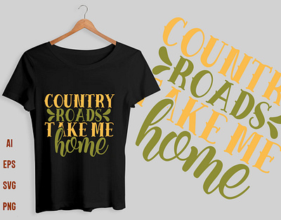 Home Calling T-Shirt Design branding country side design home comming illustration logo t design t shirt typography vector