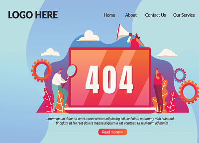 404 Not Found Error Web Page Design 404 error error page landing page not found uiux web page web site