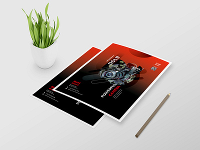 Modern Photography Business Flyer Design