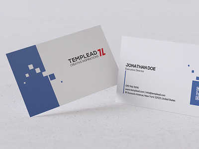 Modern Business Card Design ai branding business card corporate id design id card illustration logo psd typography vector visiting card