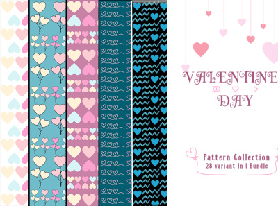 Valentine Heart Seamless Pattern Digital Paper design heart heart pattern illustration love love pattern luxurious fabric design valentine vector