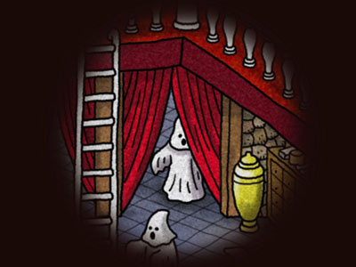 Find me if you can! book childrensbooks ghost halloween illustration japan maze