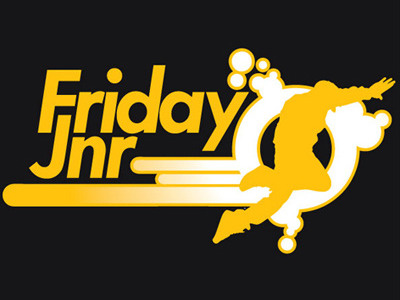 Friday Jnr Logo friday jnr illustrator jnryjd logo orange