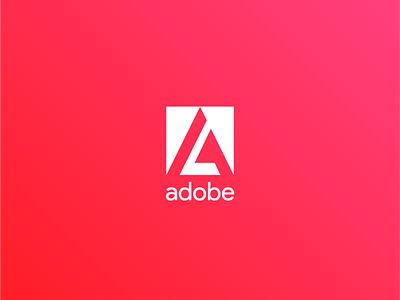 Adobe logo rebrand concept