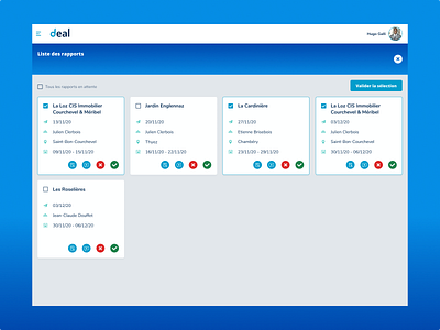 Business Management Suite app design ui ux web