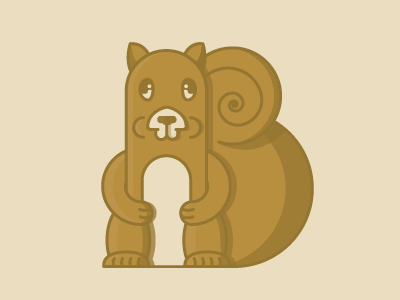 Squirrel! Freebie animal critter free freebie illustration rodent squirrel vector vermin