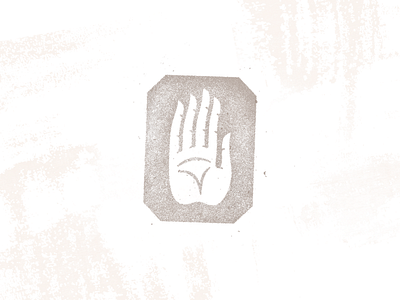 Hallmark ⓵ branding buddhism hallmark hand hindu icon identity logo palm
