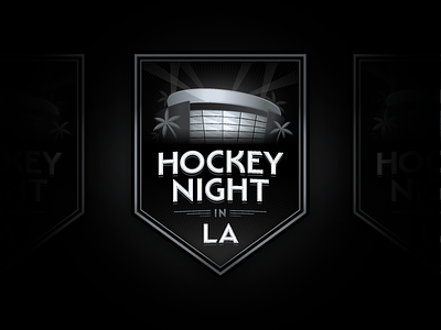 Kings art deco branding classic crest hockey illustration logo los angeles shield sports stadium typography