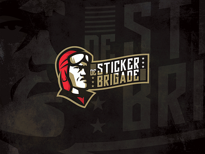 Pilot brigade sport sport logo sticker