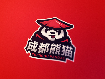 Panda brand china logo panda poker sport team