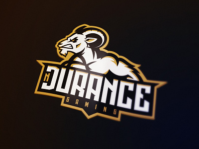 goat 2 bold brand esport gaming goat identity logo logotype lol mascot ndurance sport