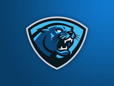 blue panther branding cat esports identity leopard lion logo logotype mascot panther sport sports