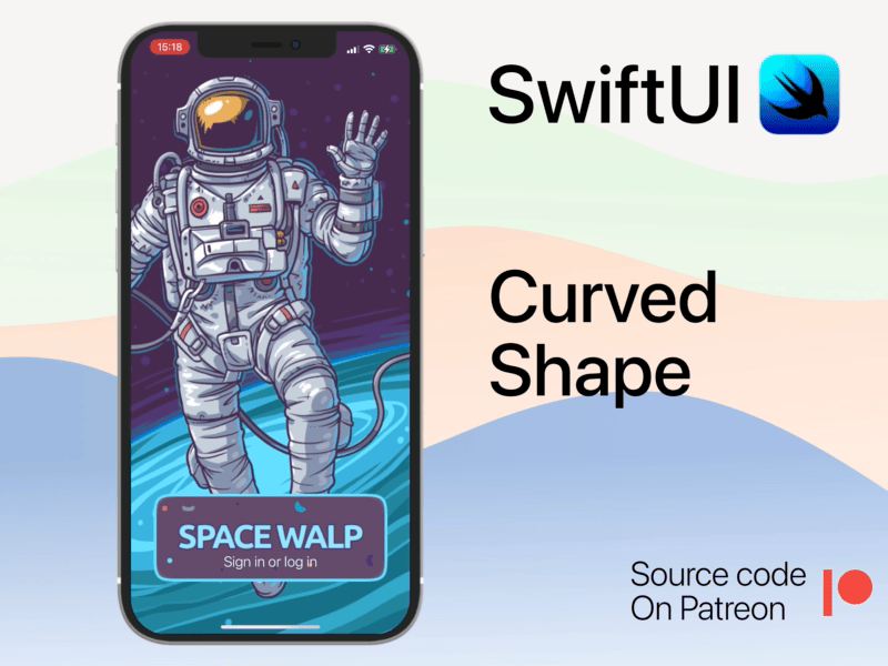 Space login swiftUI animation apple design developer swift swiftui ui ux
