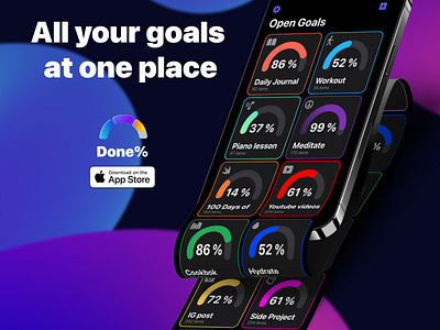 Done % available on the Appstore