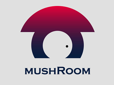 mushRoom logo minimalist logo vector