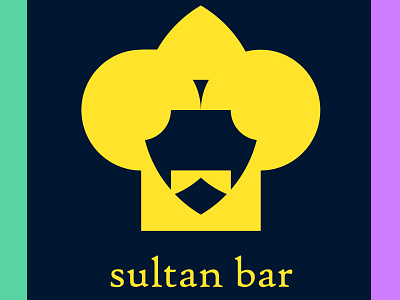 sultan bar logo logo design minimalist logo vector