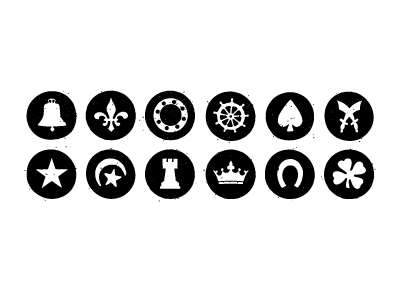 Poker Chip Icons