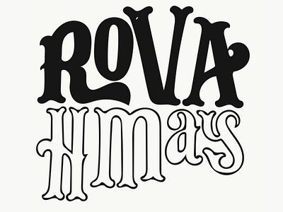ROVAHMAY branding design logo paris