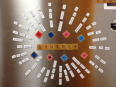 I'm sorry about the fridge magnets fridge magnets synergy