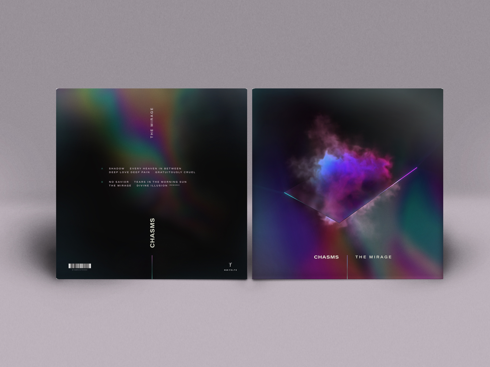 Chasms - LP Art by Anthony Ciannamea on Dribbble