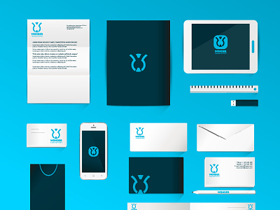 Branding Kit branding branding of company business card flyer kit logo kit stationary design