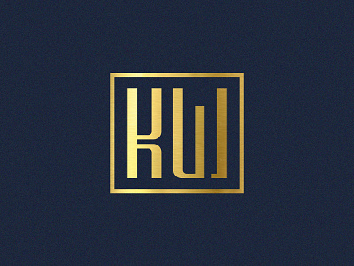 K, W - Luxury logo