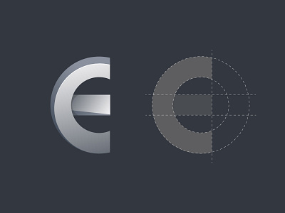 E Logo Design | Logo Grid