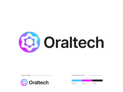 Oraltech logo exploration | technology, business, company logo d