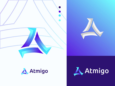 Atmigo Branding | A modern logo design - For Sale